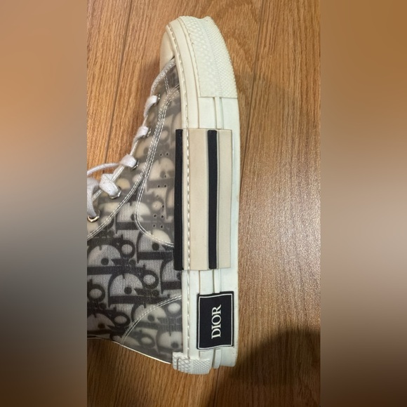 Dior oblique high top sneakers - Picture 4 of 4